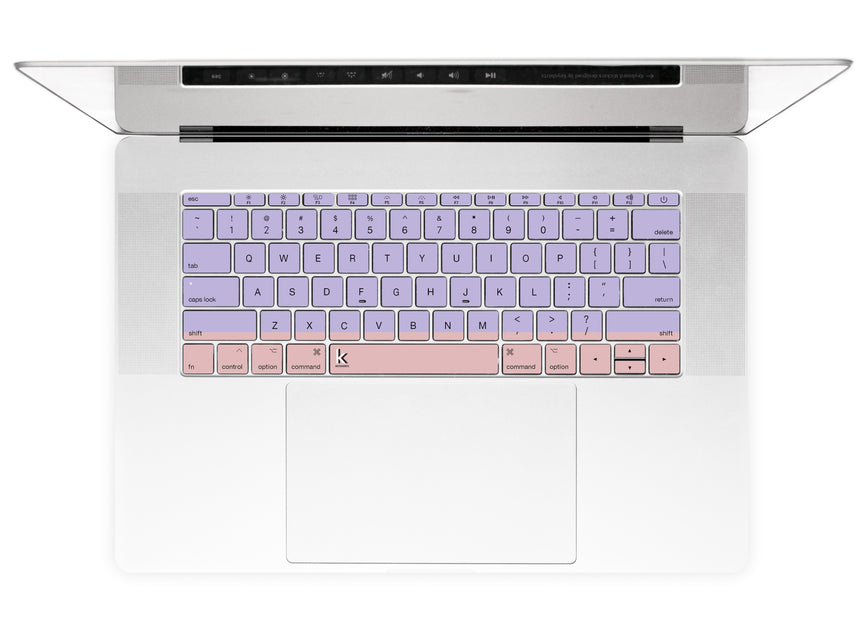 Pastelove Duo MacBook Keyboard Stickers alternate