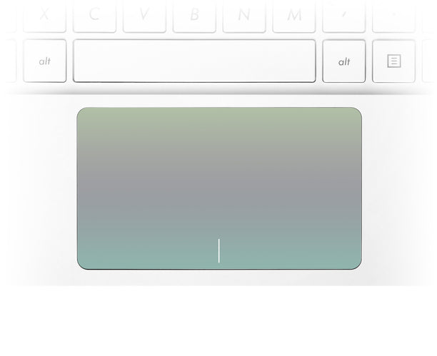 Scandi field ombre Laptop Trackpad Sticker